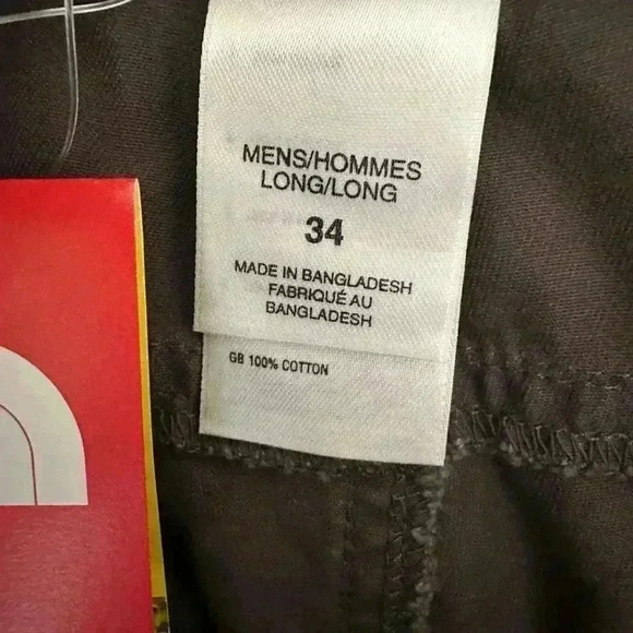 The North Face A5 Series Flat Front Utility Casual Shorts graphite 34 long - Picture 3 of 5